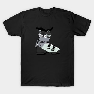 Alpine Ski Boot T-Shirt